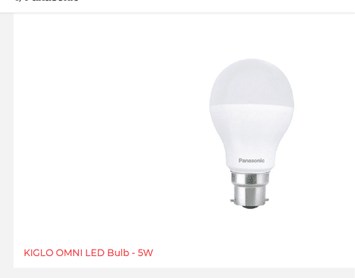 Led light Bulb 240v 9 Walt