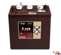 Trojan 6V Sealed AGM Battery - T105-RE