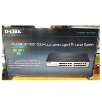 24-Port Gigabit Unmanaged Desktop Switch DGS-1024D