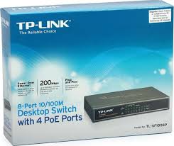 TP LINK TL-SF1008P Desktop Switch PoE