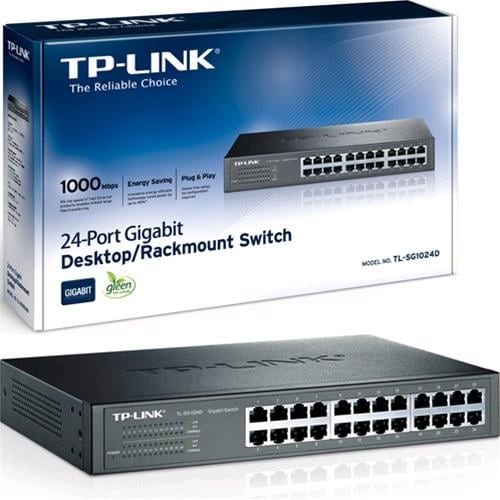 TL-SG1024, Switch 24 ports Gigabit rackable