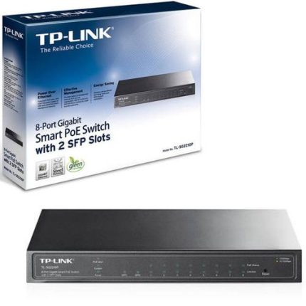 8-Port Gigabit Smart PoE Switch TL-SG2210P