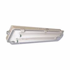 2x18W 4ft IP65 weatherproof fluorescent fitting