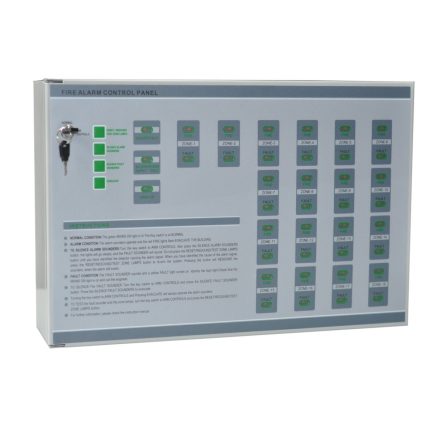 FP 8 Zone Conventional Fire Alarm Panel (expandable to 14 zones) Proftech