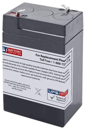 Replacement Drom power 6VOLT 4.5AH battery