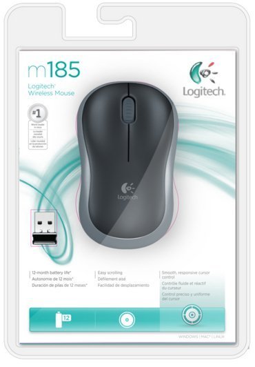 Logitech M185 wireless mouse