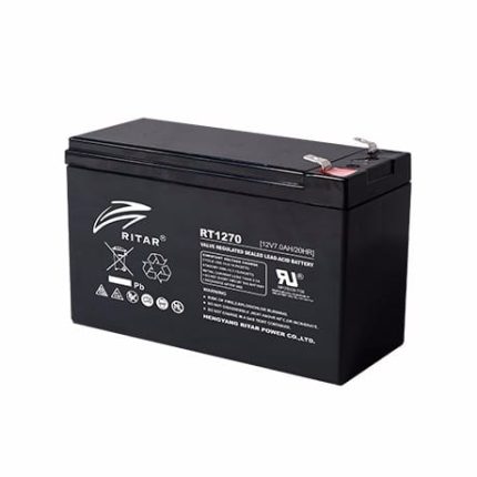 RITAR 12V 7AH Sealed Lead Acid, Rechargeable Battery For UPS