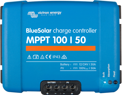Blue Solar MPPT 100/30 & 100/50 Solar charge controller