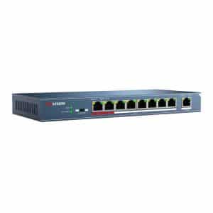 Hikvision DS-3E0109P-E 8 ports 100Mbps Unmanaged PoE Switch
