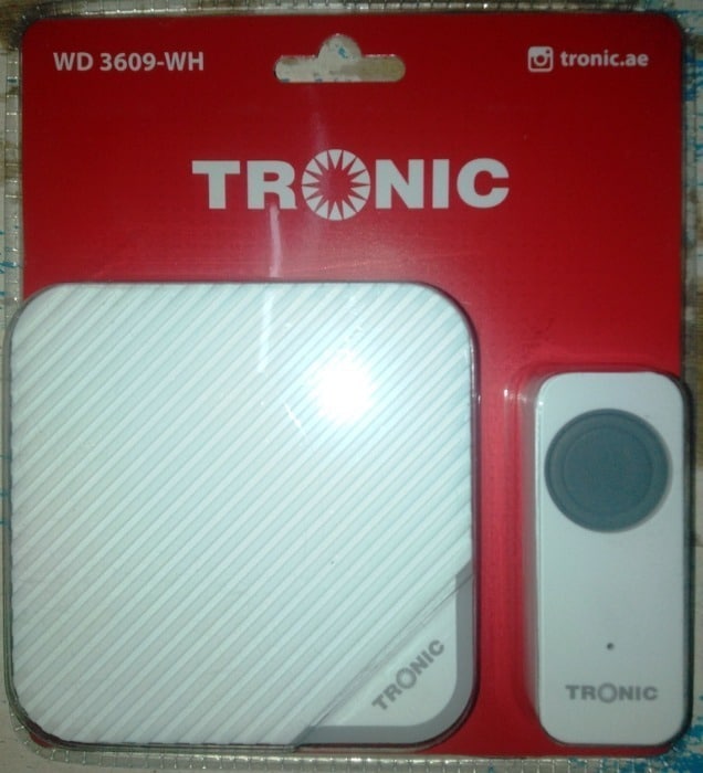 Tronic wireless doorbell