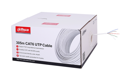 Dahua UTP CAT6 Cable 305m PFM920I-6UN-C/U