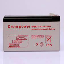 Drom Power 12V 7AH Lead Acid Battery