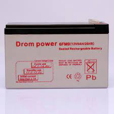 Drom Power 12V 9AH Lead Acid Battery