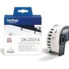 Brother DK-22214 Black On White 12mm Tape