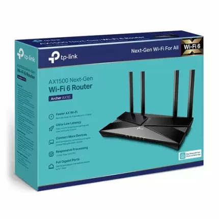 TP-Link AX1500 Wi-Fi 6 Router – TL-ARCHER AX10