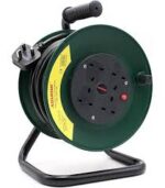 100meters Reel Extension Cable 4 Socket 13 Amp