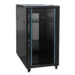 18U Server rack Network cabinet 600 x 600 Glass Front Door