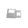 250mm x 50mm Metallic trunking Knockout