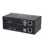 4K 120M HDMI KVM extender with transmitter and receiver