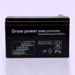 Drom Power 12V 9AH Lead Acid Battery