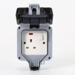 Electrical Water proof 13 amp Single Socket IP65