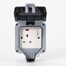 Electrical Water proof 13 amp Single Socket IP65