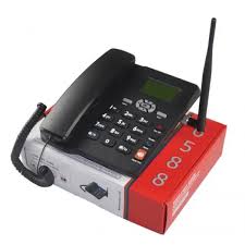 GSM 6588 Fixed Wireless Phone with SIM Card Slot