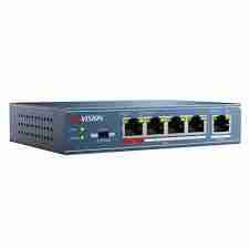 Hikvision DS-3E0105P-E 4 ports 100Mbps Unmanaged PoE Switch