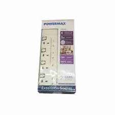 Power Max 4-Way Socket Extension Cable - 3Meters