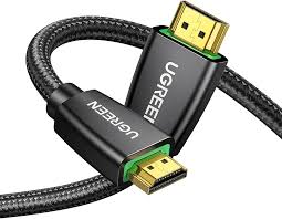 Ugreen 4K HDMI Cable Male to Male Braided 1m-UG- 30999
