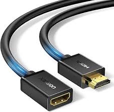 Ugreen HDMI 4K Cable Male to Female Black 1m - UG- 10141