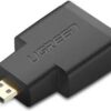 Ugreen Mini HDMI Male to HDMI Female Adapter (Black) - UG- 20101
