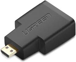 Ugreen Mini HDMI Male to HDMI Female Adapter (Black) - UG- 20101