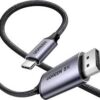 Ugreen USB-C to DisplayPort 8K Cable 1m-UG- 25157