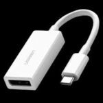 Ugreen USB-C to DisplayPort Adapter (White)-UG- 40372