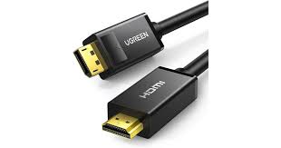 Ugreen DP Male to HDMI Male Cable 1m (Black)-UG- 10238