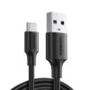 Ugreen USB-A to USB-C Fast Charging Cable 3A Max Black 2m-UG- 60118
