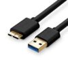 Ugreen USB 3.0 A Male to Micro USB 3.0 Male Cable 0.5m (Black)-UG- 10840