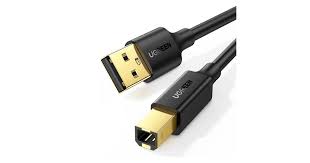Ugreen USB 2.0 AM to BM Print Cable 5m (Black)-UG- 10352