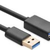 Ugreen USB 3.0 Extension Cable 10m (Black)-UG-20827