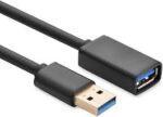 Ugreen USB 3.0 Extension Male Cable 1.5m (Black)-UG- 30126