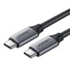 Ugreen UG- 50751 USB 3.1 Type C Male to Type C Male Cable 1.5m (Gray)