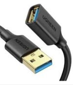 Ugreen USB 2.0 A Male to A Female Cable 1.5m (Black)-UG-10315
