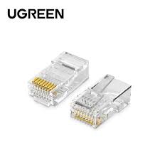 Ugreen UG- 60558 Cat 6 Unshielded RJ45 Modular Plugs 100-Pack