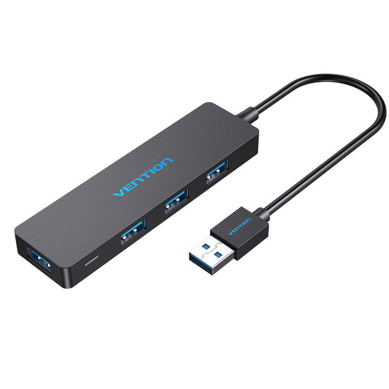 Vention 4 Ports USB3.0 HUB 0.15M Black