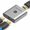 Vention 2-Port HDMI Bi-Direction Switcher Silver