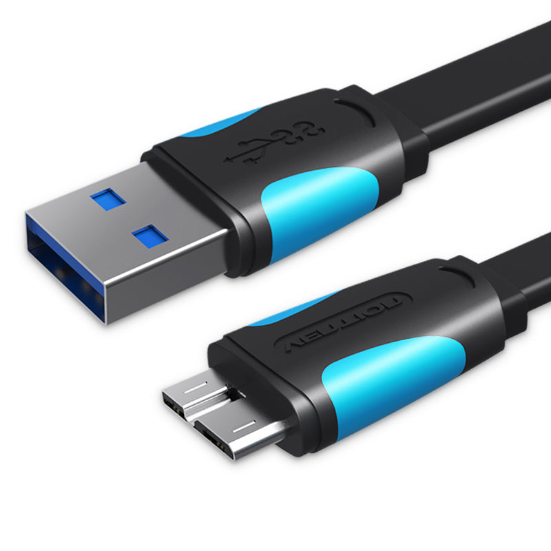 Vention USB3.0 A Male to Micro B Male Hard Disk Cable with USB2.0 Male