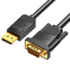 Vention DP to VGA Cable – 1.5M Black