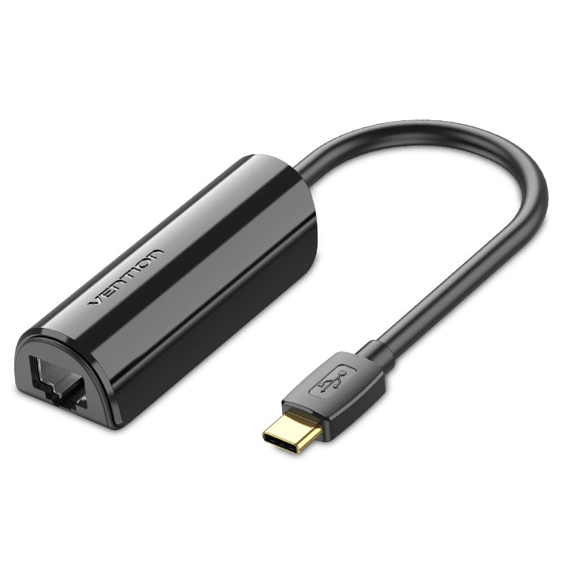 Vention USB-C to 100M Ethernet Adapter 0.15M Black