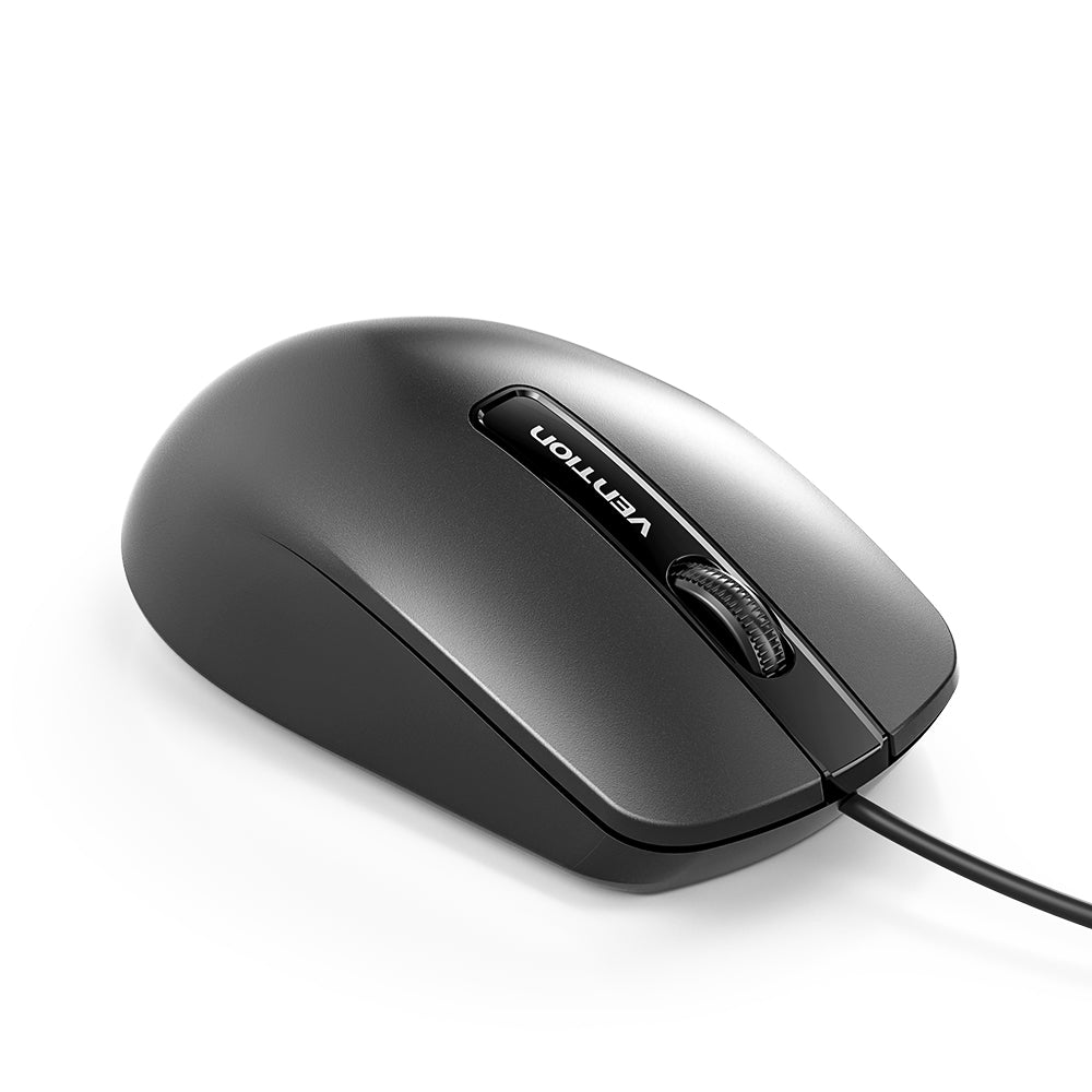 Vention 3-Button USB Wired Computer Mouse 1.5M Black